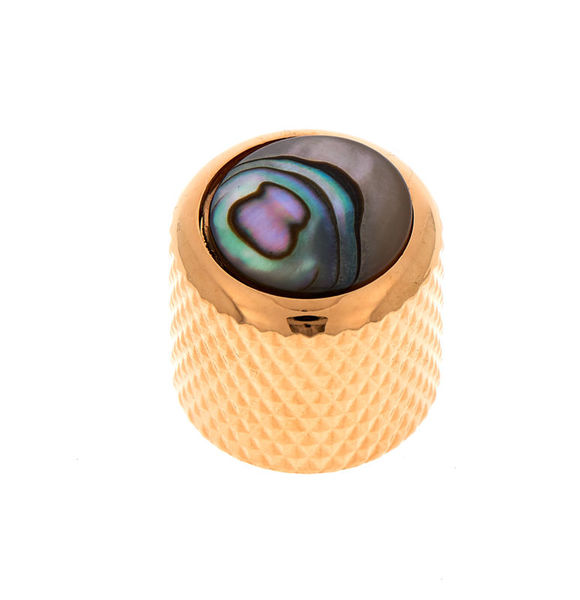 Q-Parts Mini Dome Potiknob Abalone GD