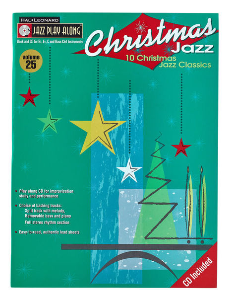 Hal Leonard Jazz Play-Along Christmas Jazz