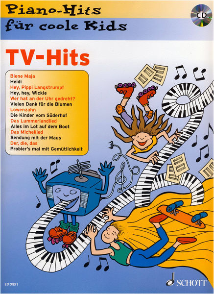 Schott TV-Hits Für Coole Kids Klavier