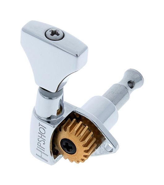 Hipshot 6GNOC Guitar Tuner Chrome