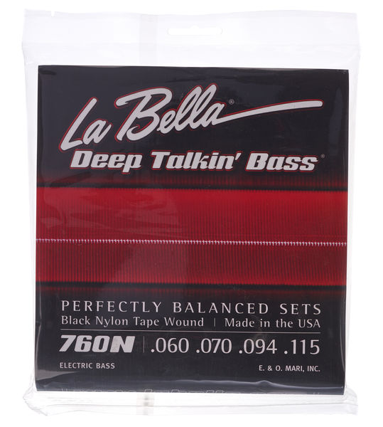 La Bella 760N Black Nylon Tape