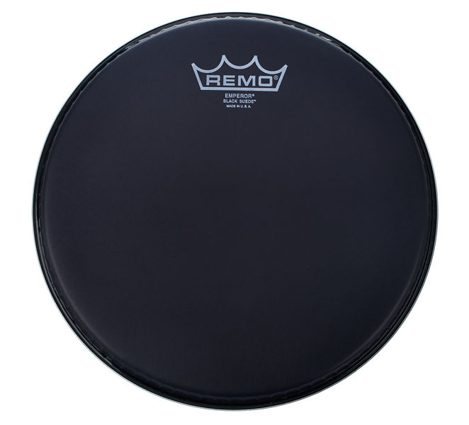 Remo 10" Emperor Black Suede