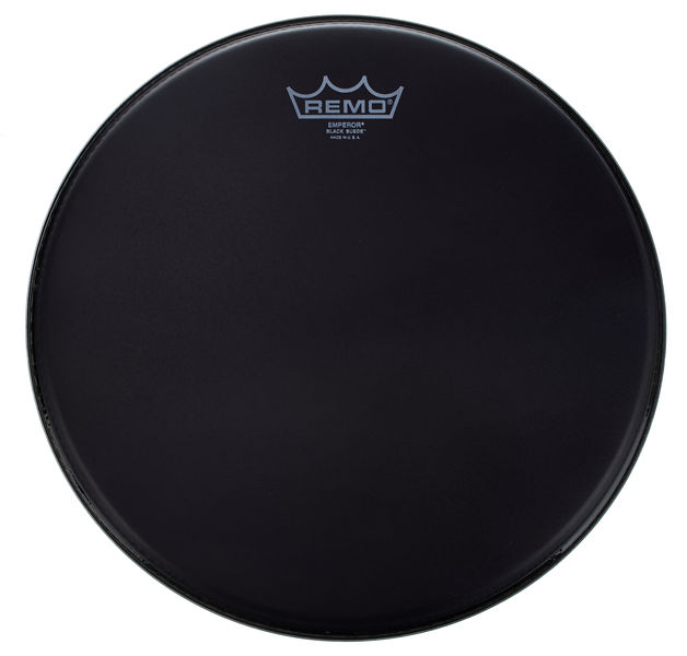 Remo 13" Emperor Black Suede