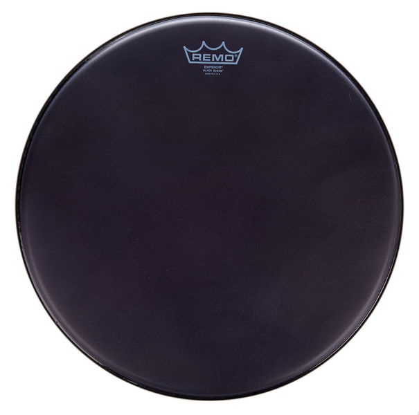 Remo 16" Emperor Black Suede