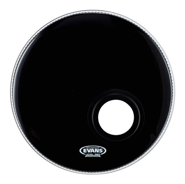 Evans 18" E-Mad Reso Bass Drum BK