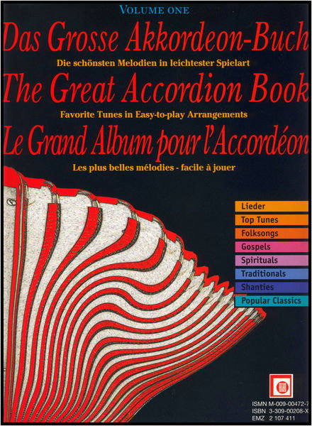 Edition Melodie Das grosse Akkordeon-Buch 1