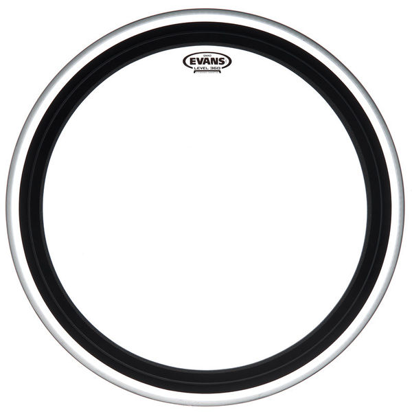 Evans 24" GMAD Clear Bass Drum