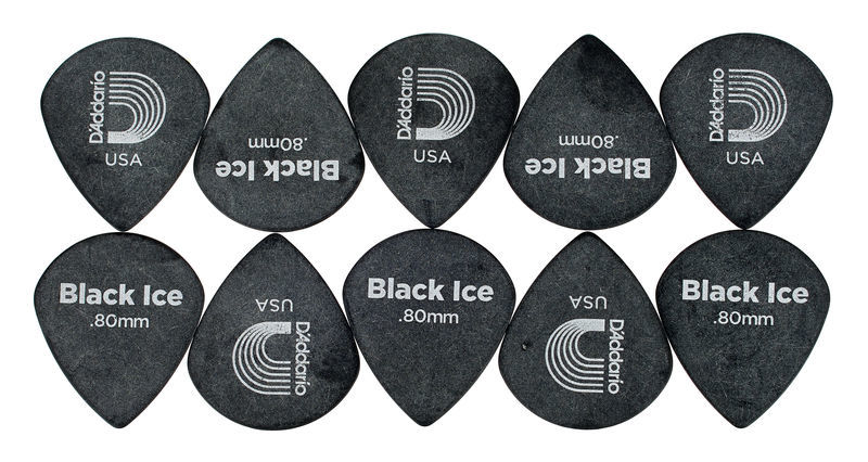 Daddario 3DBK4-10 Bk Ice Picks Med