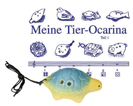 Thomann Ocarina 4H G Soprano Turtle YG