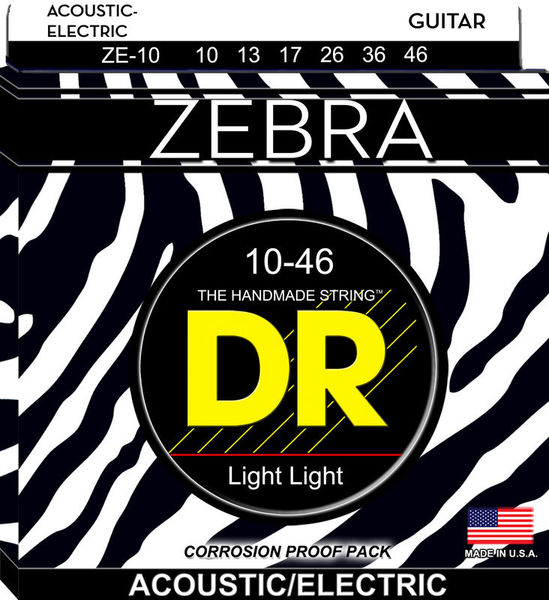 DR Strings Zebra ZE-10