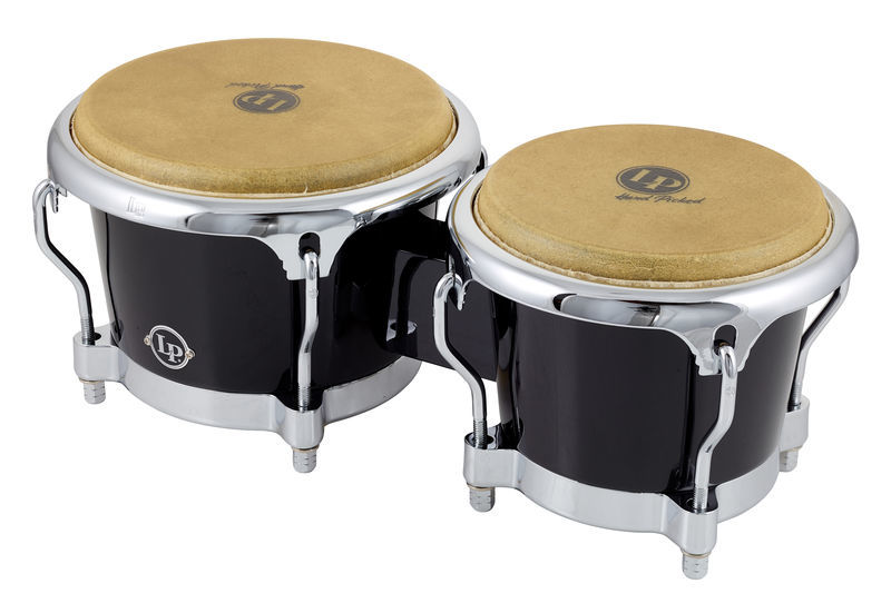 LP 200XF-BK Fibreglass Bongos