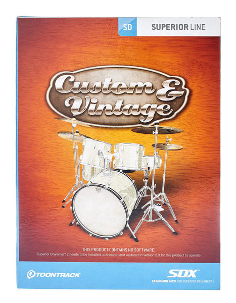 Toontrack SDX Custom & Vintage
