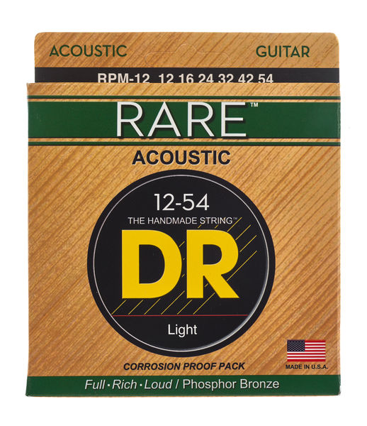 DR Strings Rare Acoustic Medium RPM-12