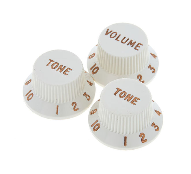 Fender Vol&Tone Knobs Set Parchment