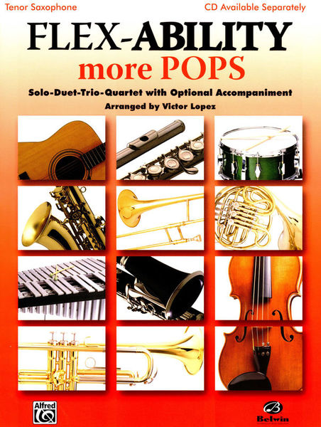 Alfred Music Publishing Flex-Ability More Pops T-Sax