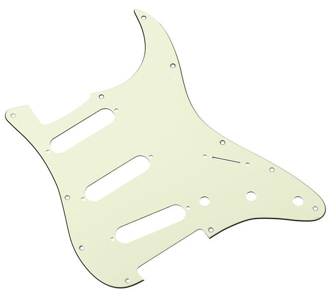 Harley Benton PartsPickguard SSS Parchment A