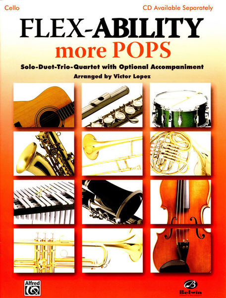 Alfred Music Publishing Flex-Ability More Pops Cello