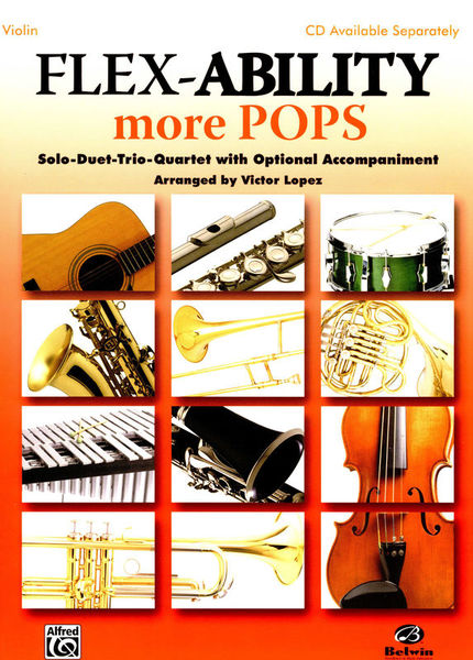 Alfred Music Publishing Flex-Ability More Pops Violin