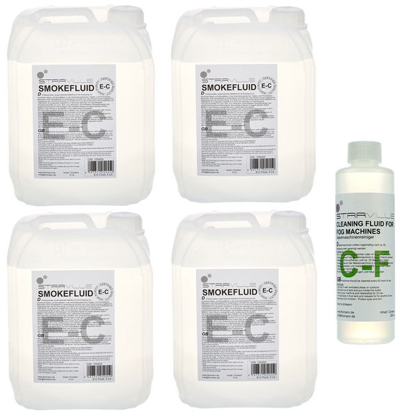 Stairville E-C Fluid 4x 5l Bundle