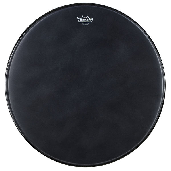 Remo 24" Powerstroke 3 Black Suede