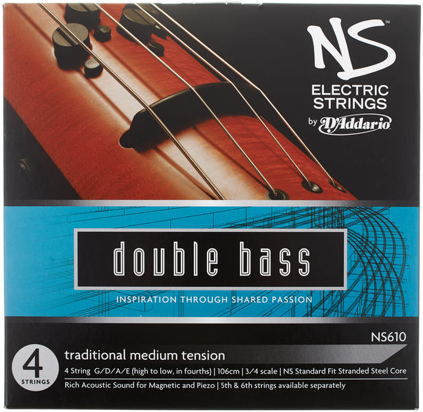Daddario NS610 Electric Traditional Med