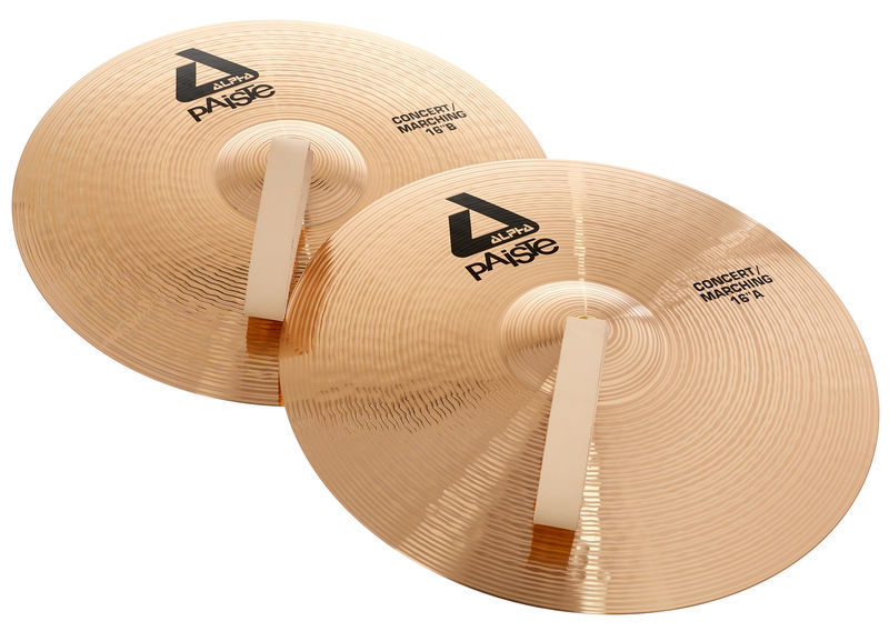 Paiste 16" Alpha Concert Cymbals