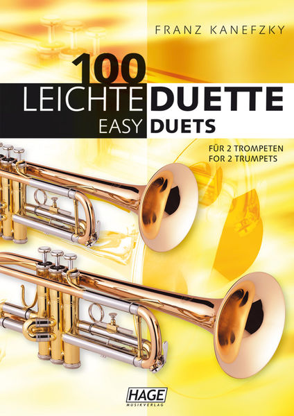 Hage Musikverlag 100 Leichte Duette Trompete