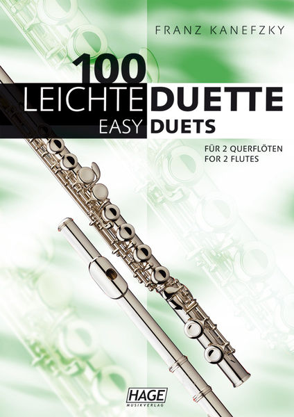 Hage Musikverlag 100 Leichte Duette Querflöte