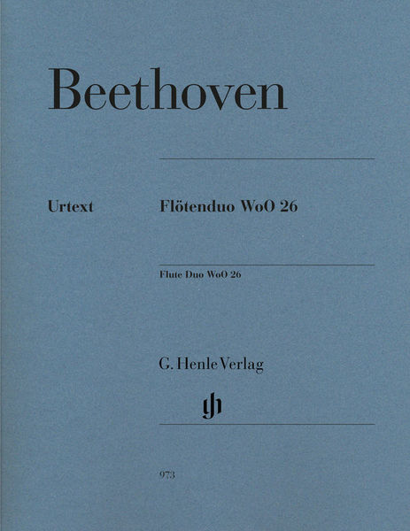 Henle Verlag Beethoven Flötenduo WoO 26