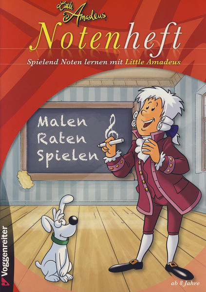 Voggenreiter Little Amadeus Notenheft A4