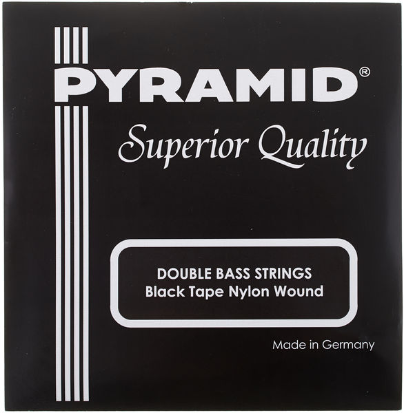 Pyramid Black Tape Nylon Double Bass S