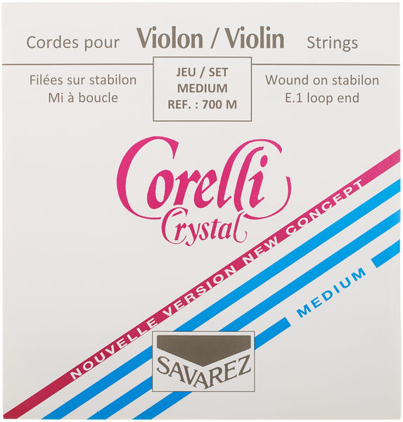 Corelli Crystal 700M Violin Strings