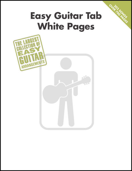 Hal Leonard Easy Guitar Tab White Pages