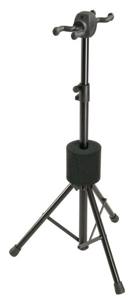 K&M 17620 Double Guitar Stand BK