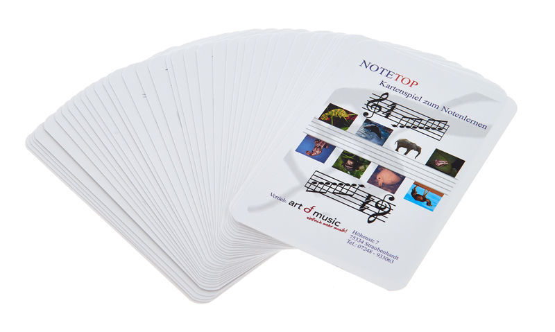 Art of Music Kartenspiel Note-Top