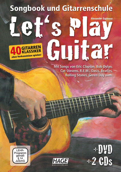 Hage Musikverlag Let's Play Guitar 1