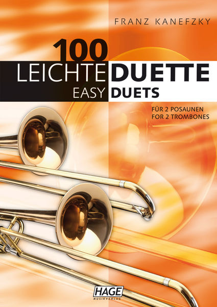 Hage Musikverlag 100 Leichte Duette Posaune