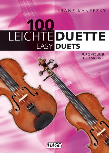Hage Musikverlag 100 Leichte Duette Violine