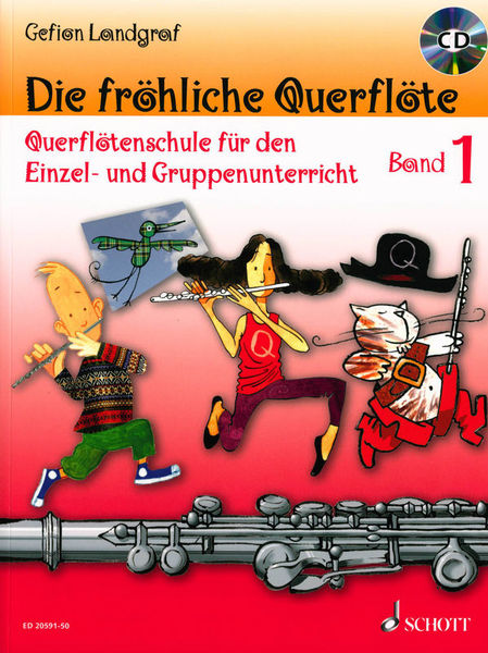 Schott Die fröhliche Querflöte 1 + CD