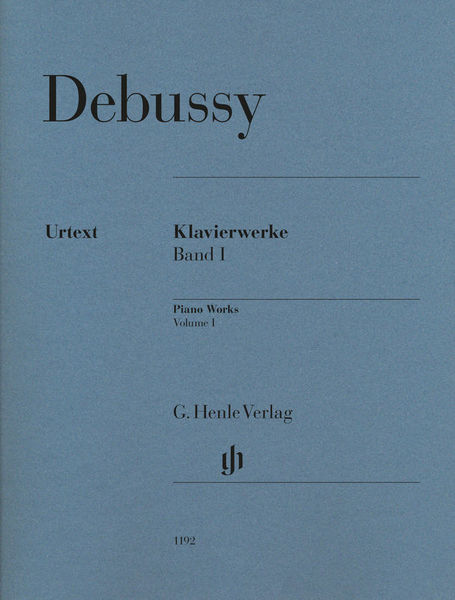 Henle Verlag Debussy Piano Works I