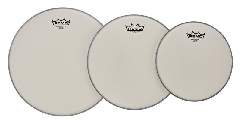 Remo Ambassador X Coated Pack