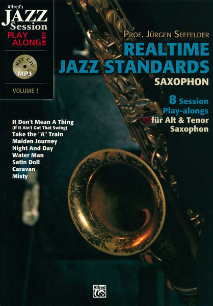 Alfred Music Publishing Realtime Jazz Standards Sax