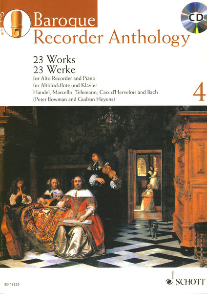 Schott Baroque Recorder Anthology 4