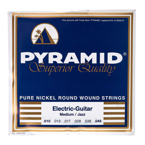 Cordes guitare Pyramid Pure Nickel Medium/Jazz | Test, Avis & Comparatif