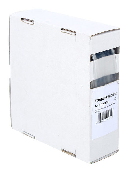 Sommer Cable Shrinktube Box 25,4mm Clear