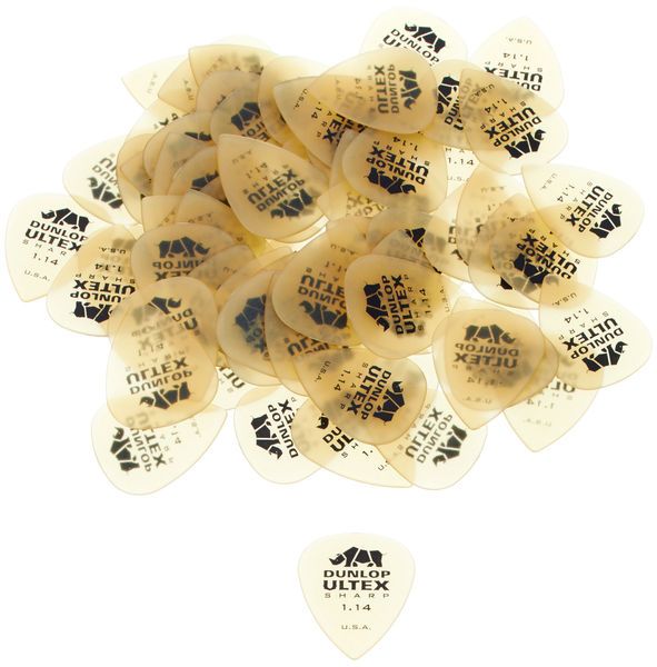 Dunlop Ultex Sharp Players Picks 1.14