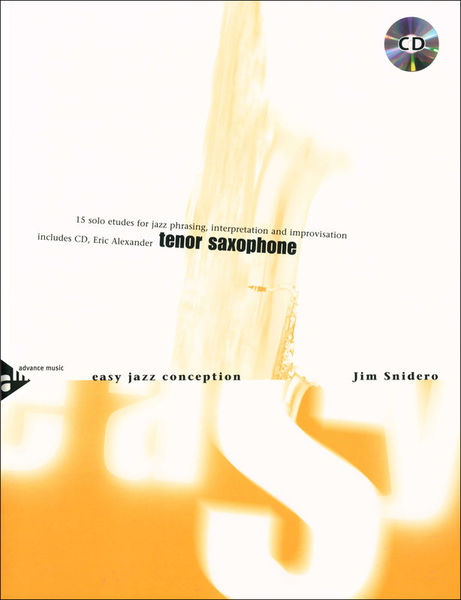 Advance Music Easy Jazz Conception 1 T-Sax