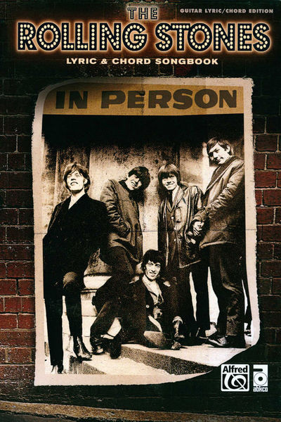 Alfred Music Publishing Rolling Stones Chord Songbook