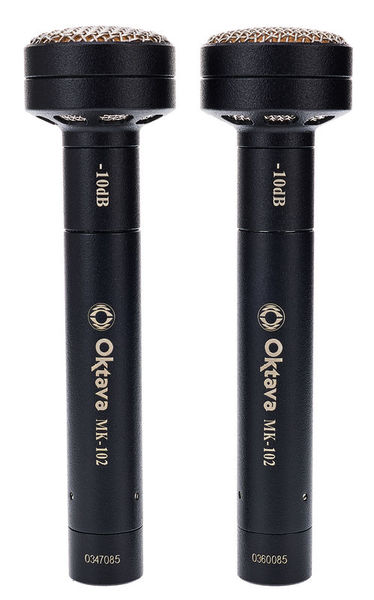 Oktava Mk 102 MSP2 Black Stereo Pair
