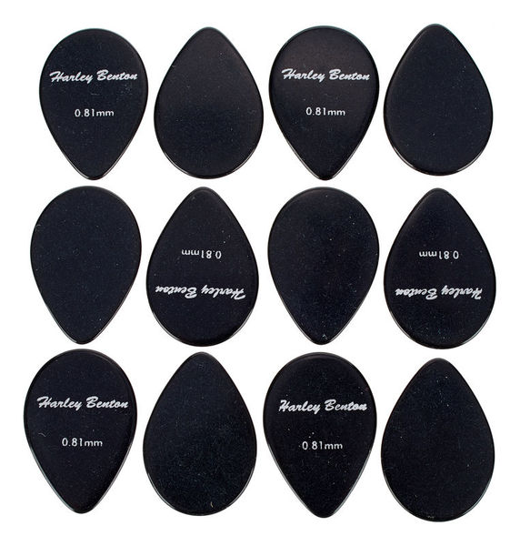 Harley Benton Small Tear Drop Pick Set 0,81